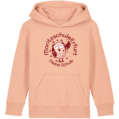 Hoodie | Kinder | college | fraiched peche | Moritzschule Erfurt