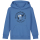 Hoodie | Kinder | college | bright blue | Moritzschule Erfurt