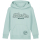 Hoodie | Kinder | retro | caribbean blue | Moritzschule Erfurt