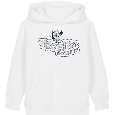Hoodie | Kinder | cloud | white | Moritzschule Erfurt