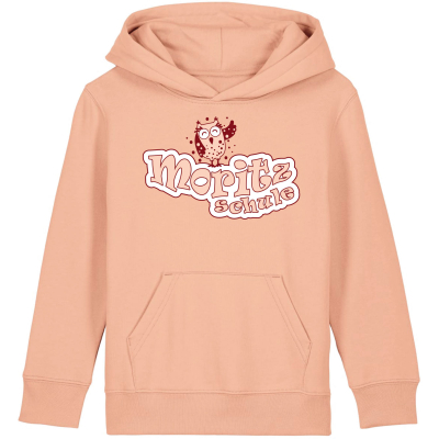 Hoodie | Kinder | cloud | fraiched peche | Moritzschule Erfurt