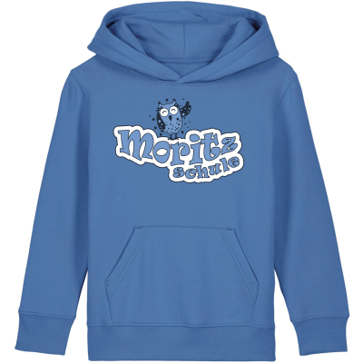 Hoodie | Kinder | cloud | bright blue | Moritzschule Erfurt