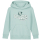 Hoodie | Kinder | cloud | caribbean blue | Moritzschule Erfurt