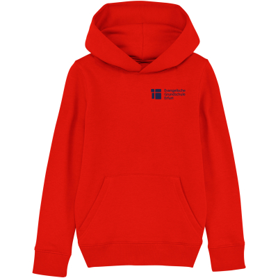 Hooded Sweatshirt | Kinder | rot | Evangelische Grundschule Erfurt