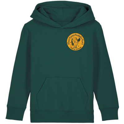 Hoodie | Kinder | meine Schule | glazed green | Moritzschule Erfurt