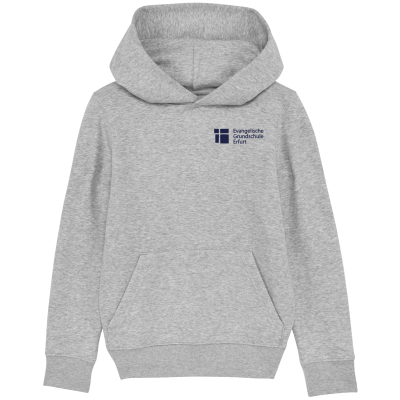 Hooded Sweatshirt | Kinder | heather grau | Evangelische Grundschule Erfurt