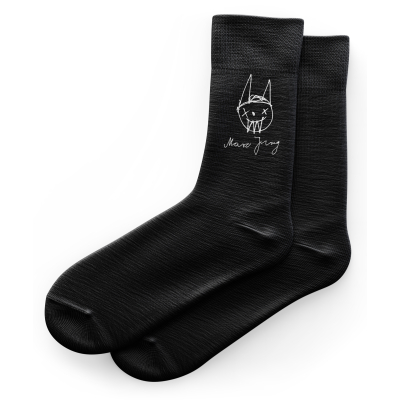Socken | Marc Jung | Crew Socks | schwarz