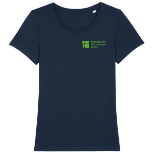 T-Shirt |  Damen | navy | Evangelische Grundschule Erfurt