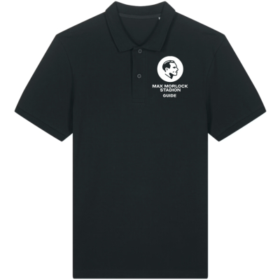 Polo | Herren | Slim Fit | schwarz | Max Morlock Stadion Guide