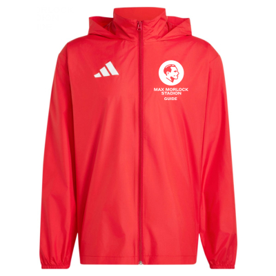Multi Jacke | Herren | adidas Entrada 26 | rot | Max Morlock Stadion Guide