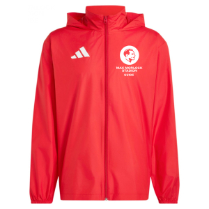 Multi Jacke | Herren | adidas Entrada 26 | rot | Max Morlock Stadion Guide