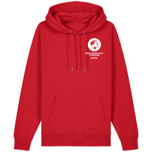 Hoodie | unisex | rot | Max Morlock Stadion Guide