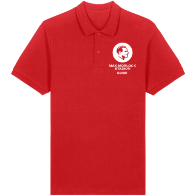 Polo | Herren | Slim Fit | rot | Max Morlock Stadion Guide