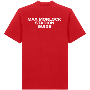 Polo | Herren | Slim Fit | rot | Max Morlock Stadion Guide