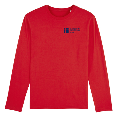 T-Shirt | Langarm | Herren | rot