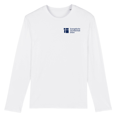 T-Shirt | Langarm | Herren | weiß | Evangelische Grundschule Erfurt