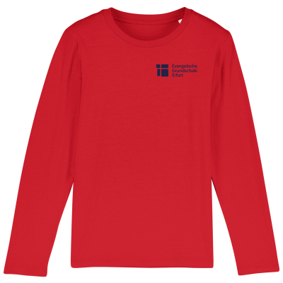 T-Shirt Langarm | Kinder | rot | Evangelische Grundschule Erfurt
