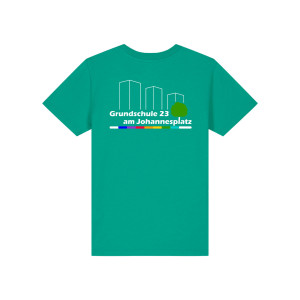 T-Shirt Kinder | go green | Grundschule 23 am Johannesplatz