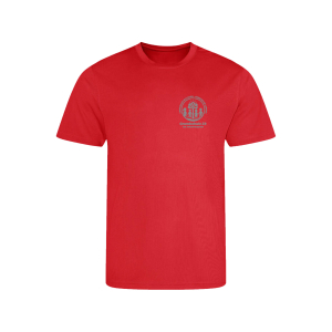 Funktionsshirt Kinder | fire red | Grundschule 23 am Johannesplatz