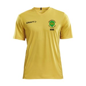 Sport-T-Shirt Craft | Squad Go Jersey Solid Herren | Sweden Yellow | Grundschule Gotha-Siebleben