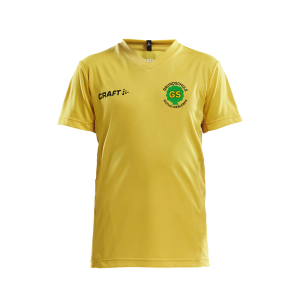 Sport-T-Shirt Craft | Squad Go Jersey Solid Kinder | Sweden Yellow | Grundschule Gotha-Siebleben