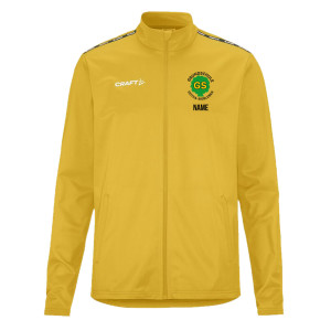 Trainingsjacke Craft | Squad Go FZ Jacket Herren | Sweden Yellow | Grundschule Gotha-Siebleben