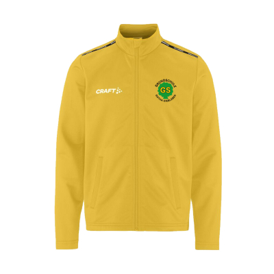 Trainingsjacke Craft | Squad Go FZ Jacket Kinder | Sweden Yellow | Grundschule Gotha-Siebleben