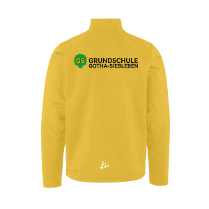 Trainingsjacke Craft | Squad Go FZ Jacket Kinder | Sweden Yellow | Grundschule Gotha-Siebleben