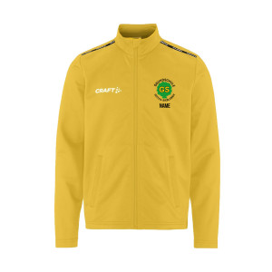 Trainingsjacke Craft | Squad Go FZ Jacket Kinder | Sweden Yellow | Grundschule Gotha-Siebleben