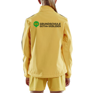 Softshelljacke Craft | Pro Control Softshell Jacket Kinder | Sweden Yellow | Grundschule Gotha-Siebleben