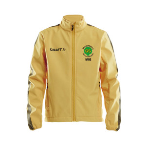 Softshelljacke Craft | Pro Control Softshell Jacket Kinder | Sweden Yellow | Grundschule Gotha-Siebleben