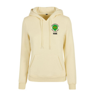 Hoodie Build Your Brand | Ladies Heavy Hoody Damen | Soft Yellow | Grundschule Gotha-Siebleben