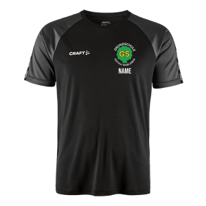 Turndress Craft | Squad 2.0 Contrast Jersey Herren | schwarz-granite | Grundschule Gotha-Siebleben