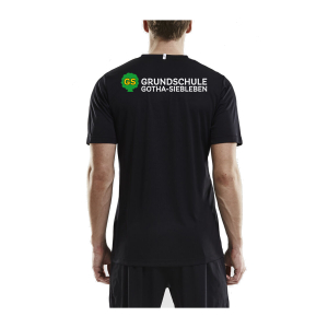 Sport-T-Shirt Craft | Squad Go Jersey Solid Herren | schwarz | Grundschule Gotha-Siebleben