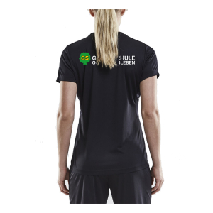 Sport-T-Shirt Craft | Squad Go Jersey Solid Damen | schwarz | Grundschule Gotha-Siebleben