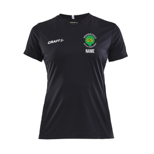 Sport-T-Shirt Craft | Squad Go Jersey Solid Damen | schwarz | Grundschule Gotha-Siebleben