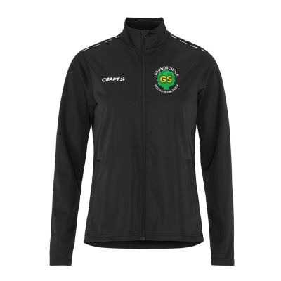 Trainingsjacke Craft | Squad Go FZ Jacket Damen | schwarz | Grundschule Gotha-Siebleben