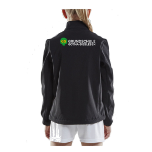 Softshelljacke Craft | Pro Control Softshell Jacket | Kinder | schwarz | Grundschule Gotha-Siebleben